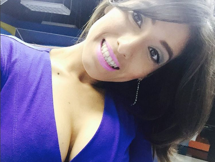 Seksi sunucu Annabella Galeano
