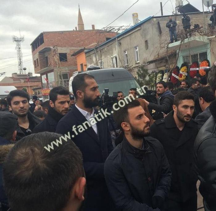 Umut Bulutun babası Kemal Bulutun cenazesinden kareler...