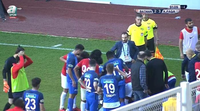 Batman Petrolspor - Kasımpaşa maçında büyük şok