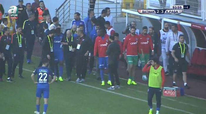 Batman Petrolspor - Kasımpaşa maçında büyük şok