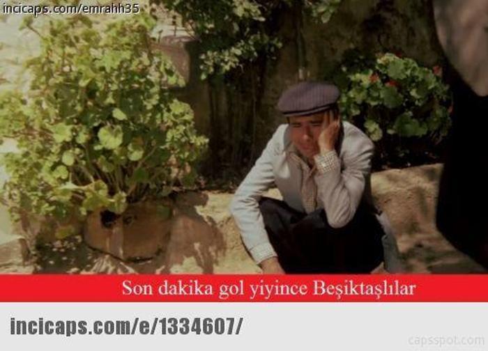 Beşiktaş - Fenerbahçe maçı capsleri