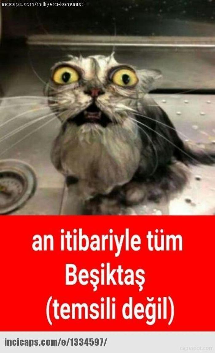 Beşiktaş - Fenerbahçe maçı capsleri