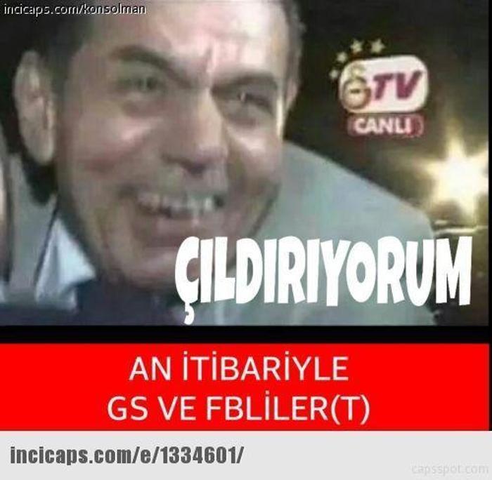 Beşiktaş - Fenerbahçe maçı capsleri