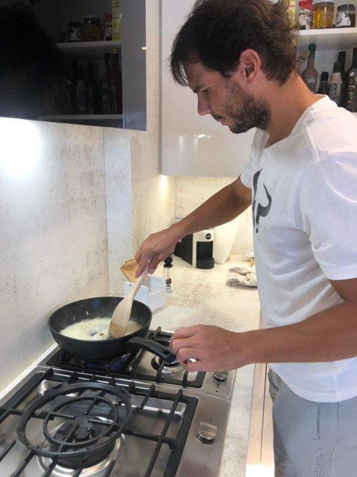 Nadal yemek yaptı