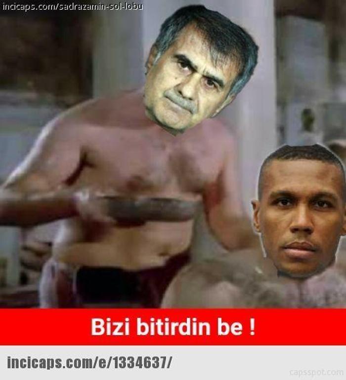 Beşiktaş - Fenerbahçe maçı capsleri