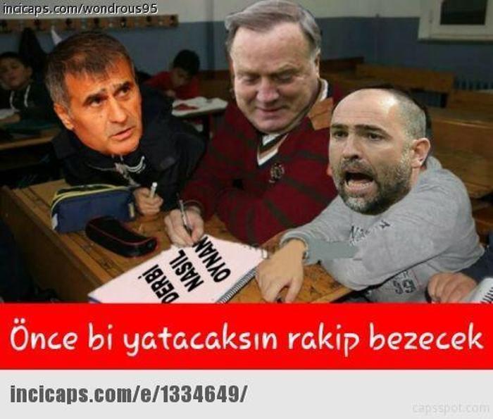 Beşiktaş - Fenerbahçe maçı capsleri