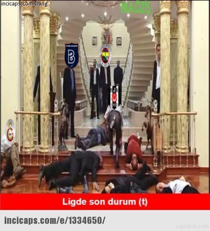 Beşiktaş - Fenerbahçe maçı capsleri