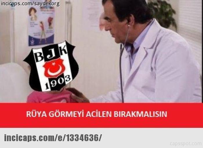 Beşiktaş - Fenerbahçe maçı capsleri