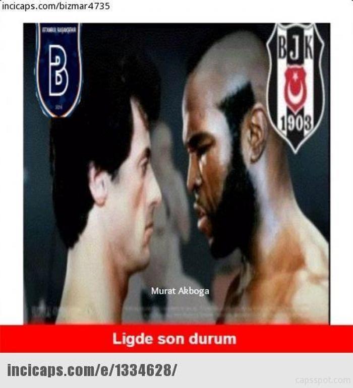 Beşiktaş - Fenerbahçe maçı capsleri