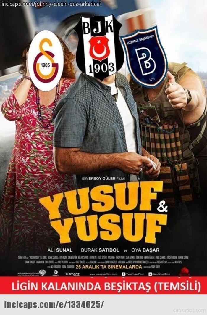 Beşiktaş - Fenerbahçe maçı capsleri