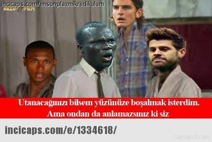 Beşiktaş - Fenerbahçe maçı capsleri