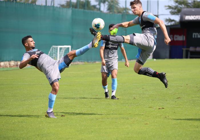 Trabzonsporda idmanda karpuz keyfi