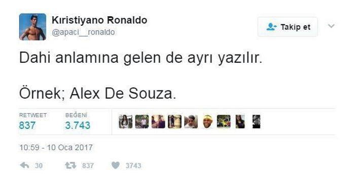 Twitterı sallayan Apachi-Ronaldonun rekor kıran paylaşımları...