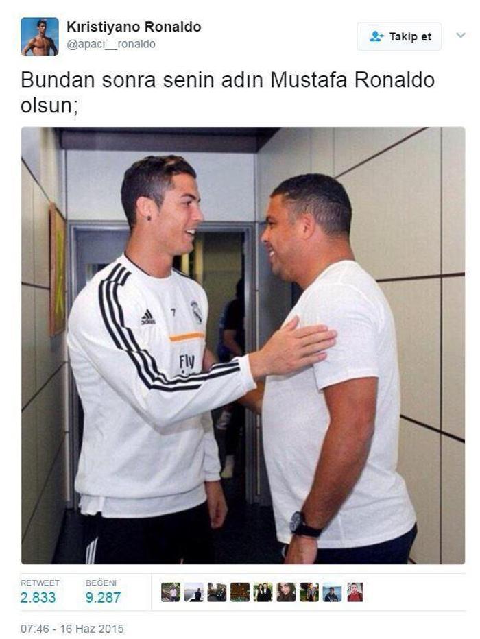Twitterı sallayan Apachi-Ronaldonun rekor kıran paylaşımları...
