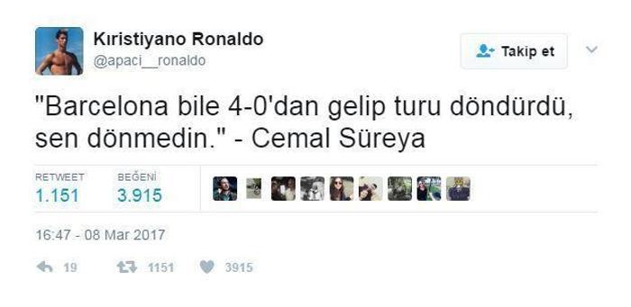 Twitterı sallayan Apachi-Ronaldonun rekor kıran paylaşımları...