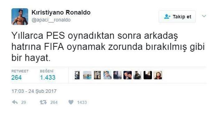 Twitterı sallayan Apachi-Ronaldonun rekor kıran paylaşımları...