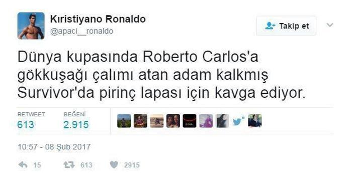 Twitterı sallayan Apachi-Ronaldonun rekor kıran paylaşımları...