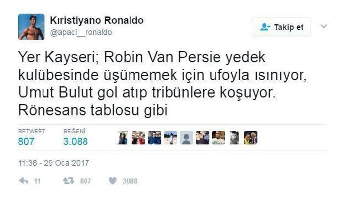 Twitterı sallayan Apachi-Ronaldonun rekor kıran paylaşımları...