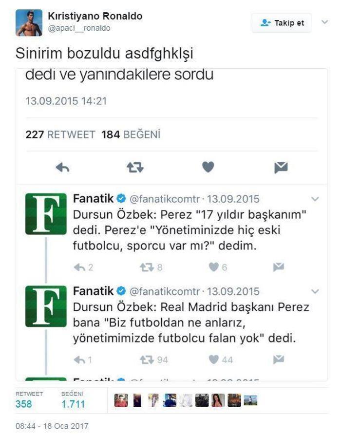 Twitterı sallayan Apachi-Ronaldonun rekor kıran paylaşımları...