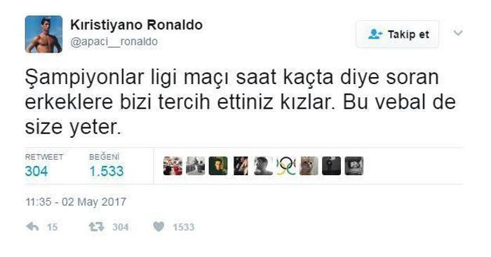 Twitterı sallayan Apachi-Ronaldonun rekor kıran paylaşımları...