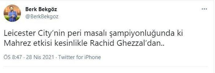 Rachid Ghezzalın asisti Beşiktaş taraftarını mest etti: Sihirbaz