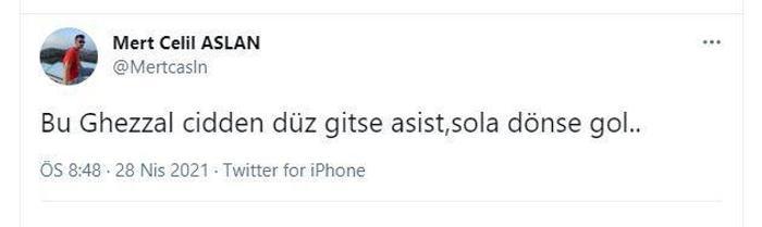 Rachid Ghezzalın asisti Beşiktaş taraftarını mest etti: Sihirbaz