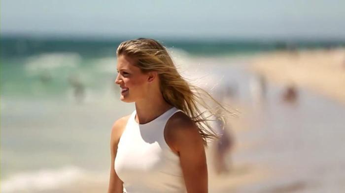 Güzel tenisçi Genie Bouchard İstanbulda
