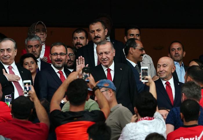 Türkiye-Andorra maçından kareler