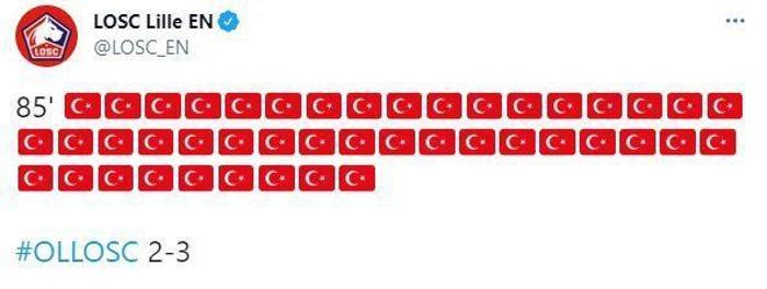 Lilleden 44 Türk bayrağı