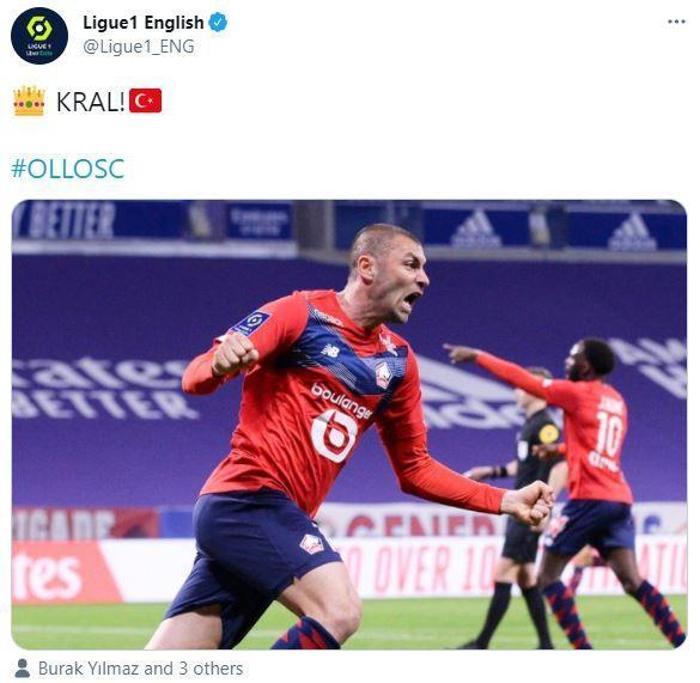Türk bayrakları ile paylaştılar Burak Yılmaz, Zeki Çelik, Yusuf Yazıcı...