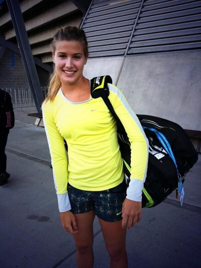 Güzel tenisçi Genie Bouchard İstanbulda