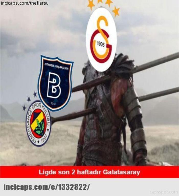 Galatasaray - Fenerbahçe maçı capsleri