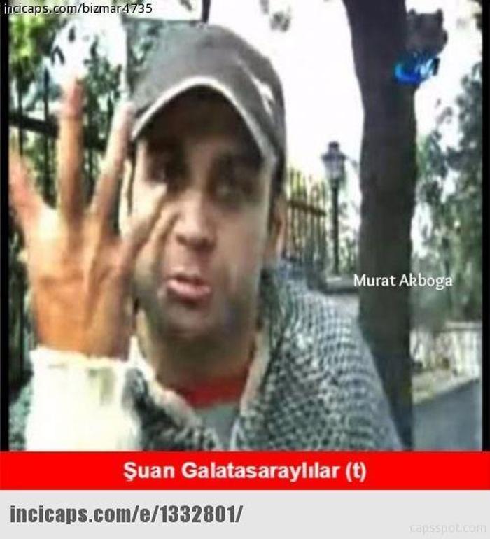 Galatasaray - Fenerbahçe maçı capsleri