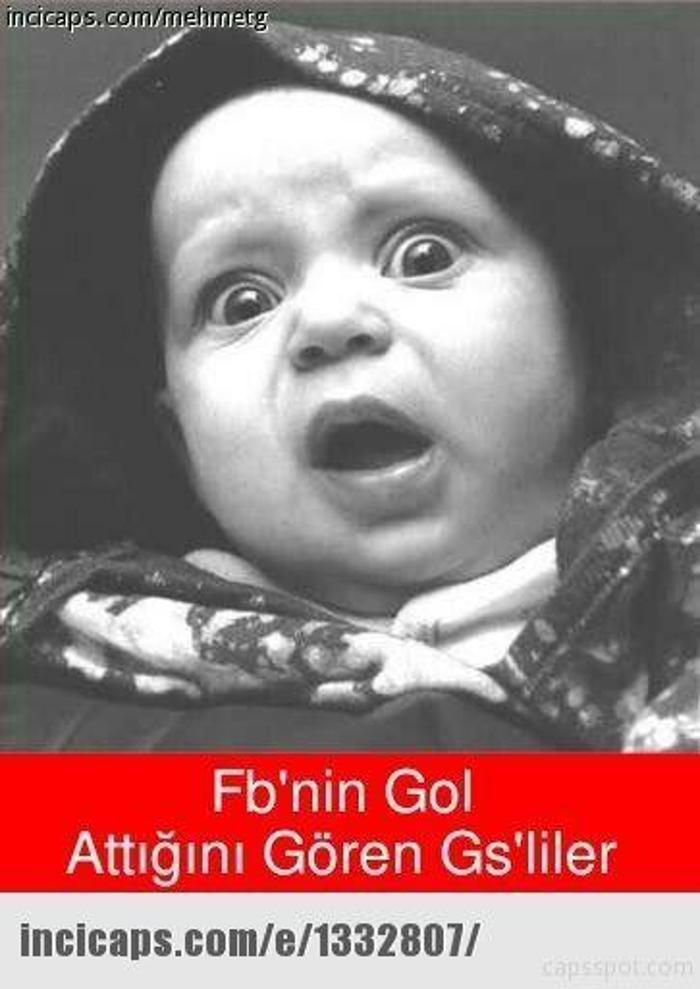 Galatasaray - Fenerbahçe maçı capsleri