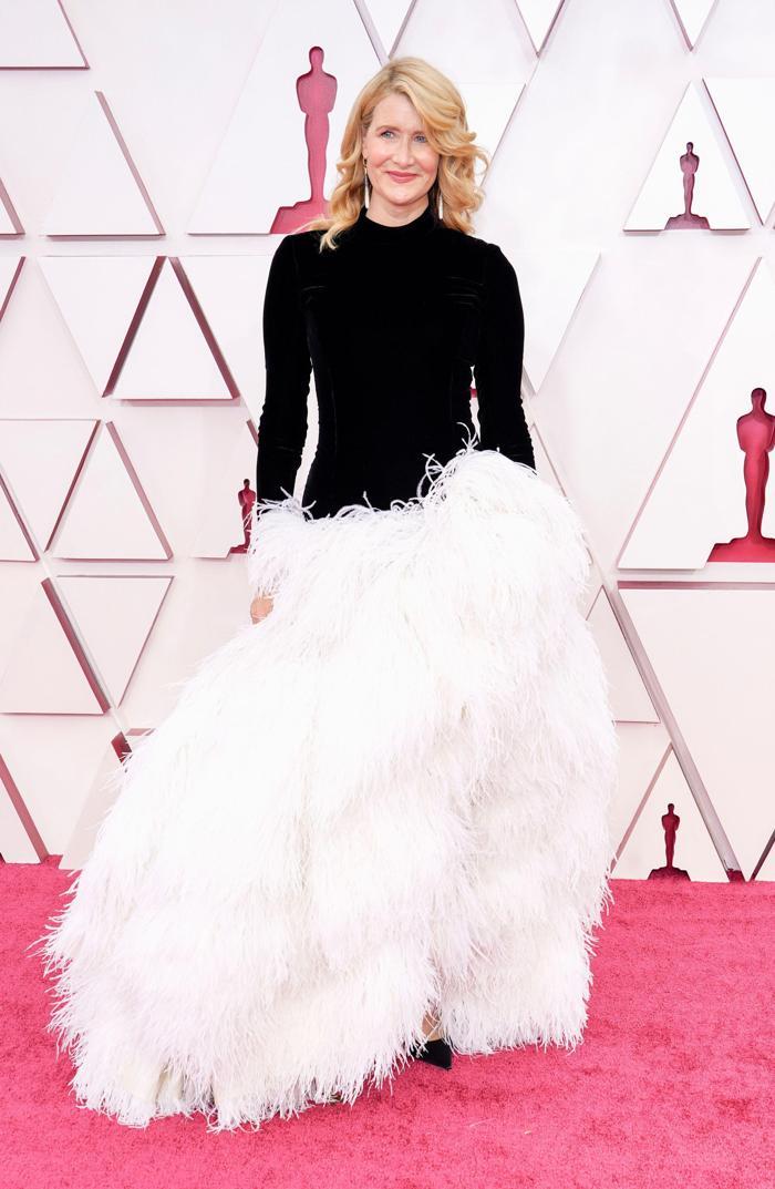 2021 Oscar Ödüllerinde kırmızı halı şıklığı