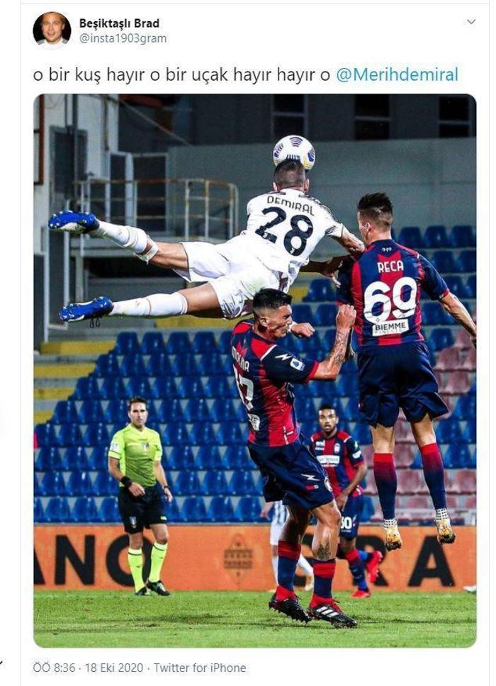 Merih Demiral uçtu Sosyal medya o fotoğrafı konuştu