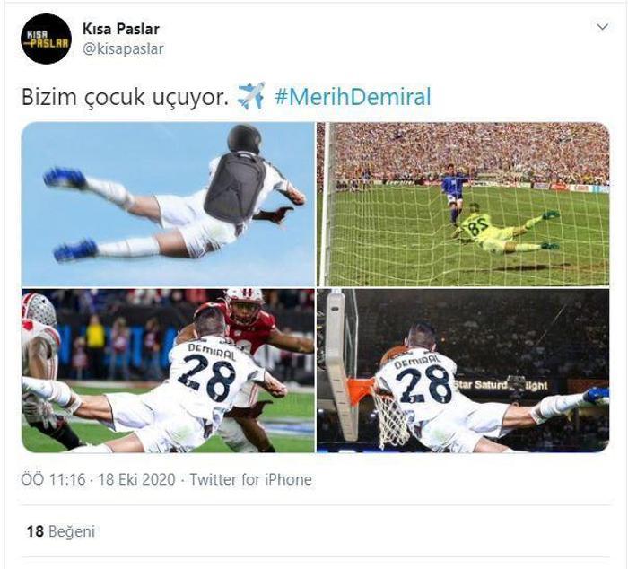 Merih Demiral uçtu Sosyal medya o fotoğrafı konuştu