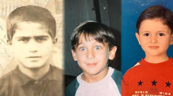 A Milli Takım oyuncularının inanılmaz değişimi Çocukluk fotoğrafları...