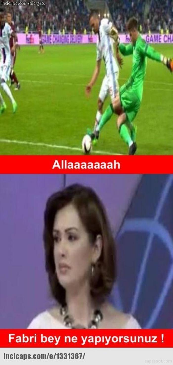 Lyon - Beşiktaş maçı capsleri