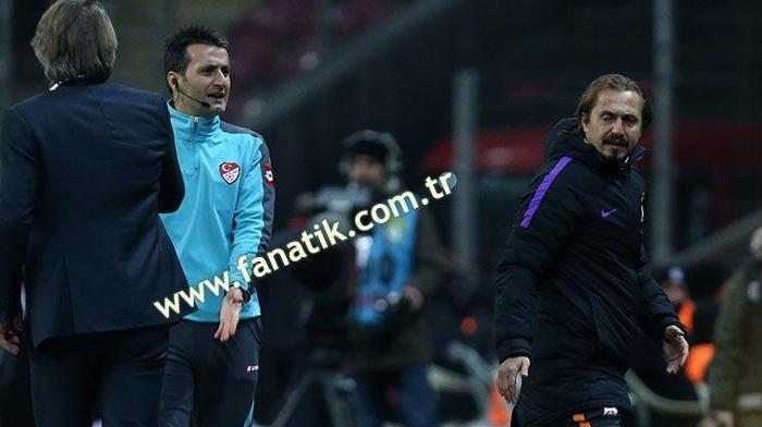 Galatasaray-Alanyaspor maçından kareler;
