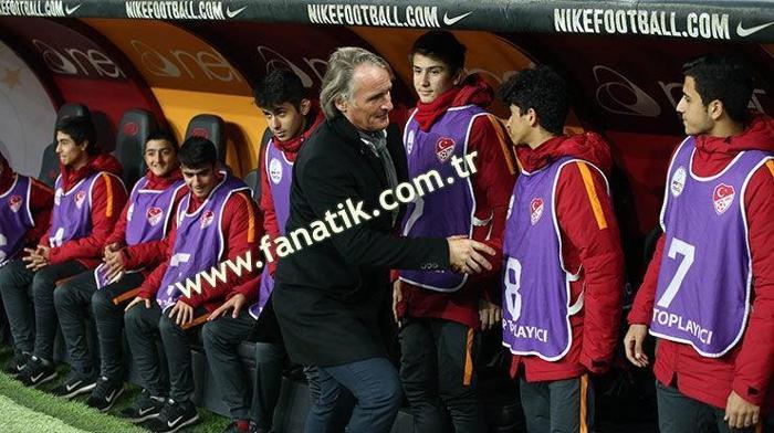 Galatasaray-Alanyaspor maçından kareler;