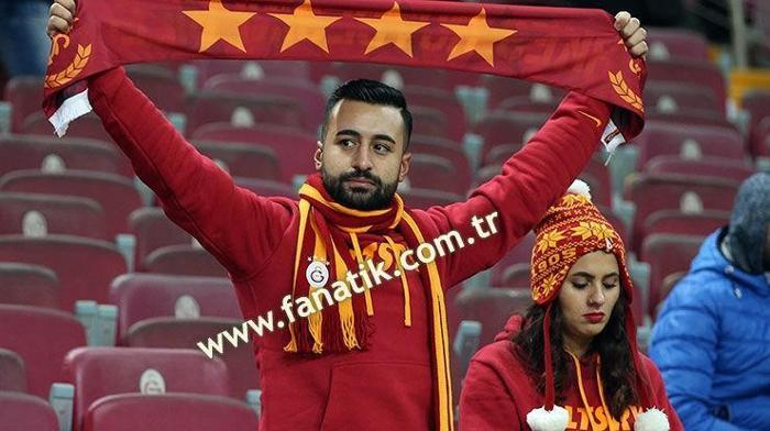 Galatasaray-Alanyaspor maçından kareler;