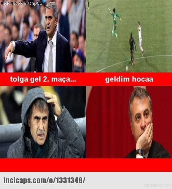 Lyon - Beşiktaş maçı capsleri