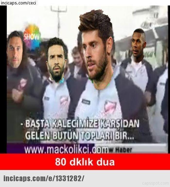 Lyon - Beşiktaş maçı capsleri