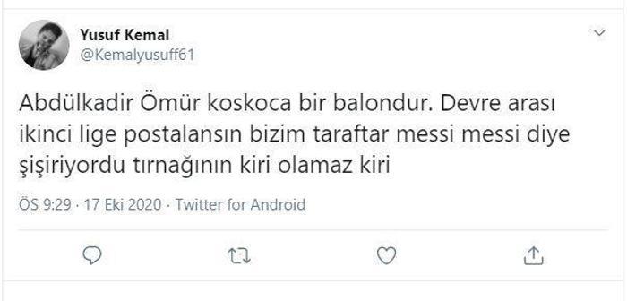 Trabzonsporda Abdülkadir Ömür hayal kırıklığı yarattı