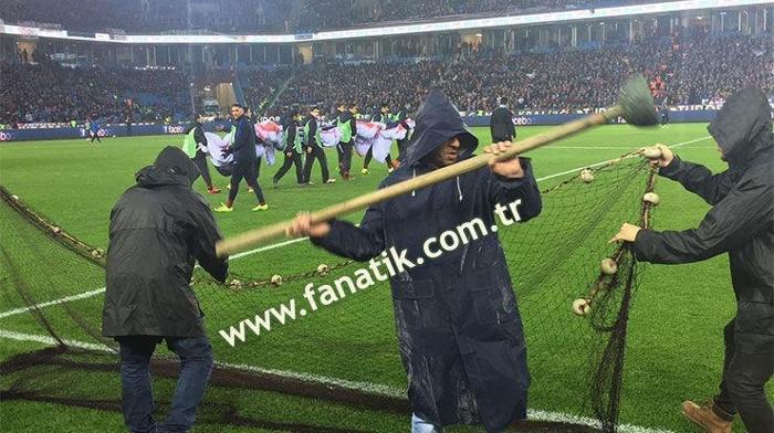 Trabzonspor-Beşiktaş maçından kareler