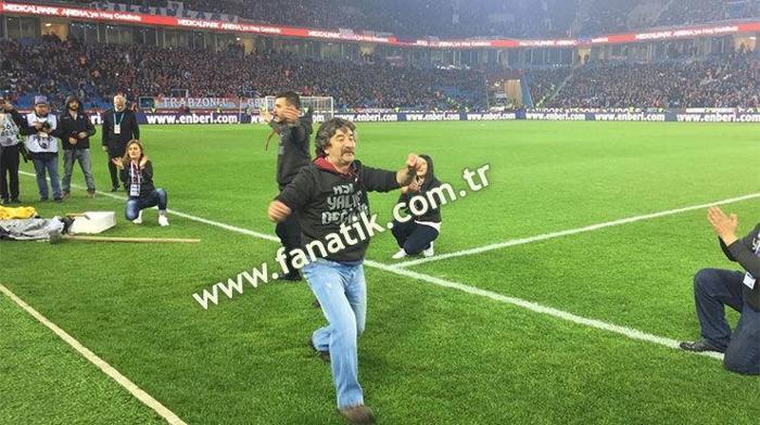 Trabzonspor-Beşiktaş maçından kareler