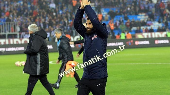 Trabzonspor-Beşiktaş maçından kareler
