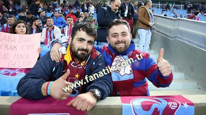 Trabzonspor-Beşiktaş maçından kareler