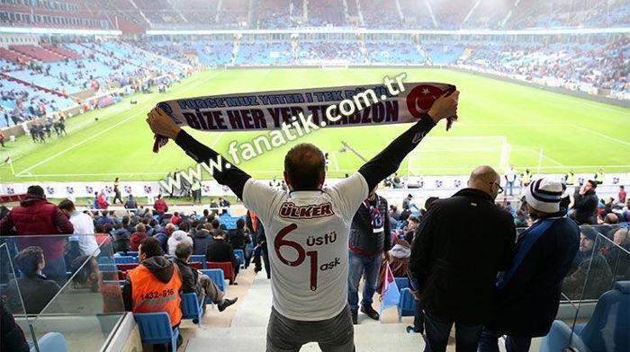 Trabzonspor-Beşiktaş maçından kareler